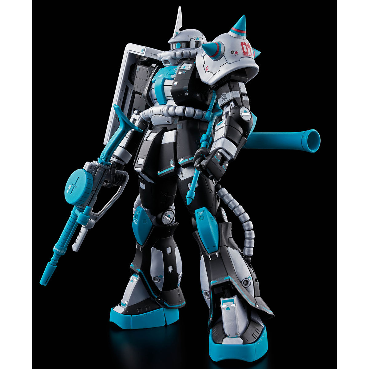 ひ*ん様 RG 初音ミク ザクⅡ ガンプラ 初音ミク専用ガンダム、出る！コラボ仕様のRGガンプラ「ガンダム Ver