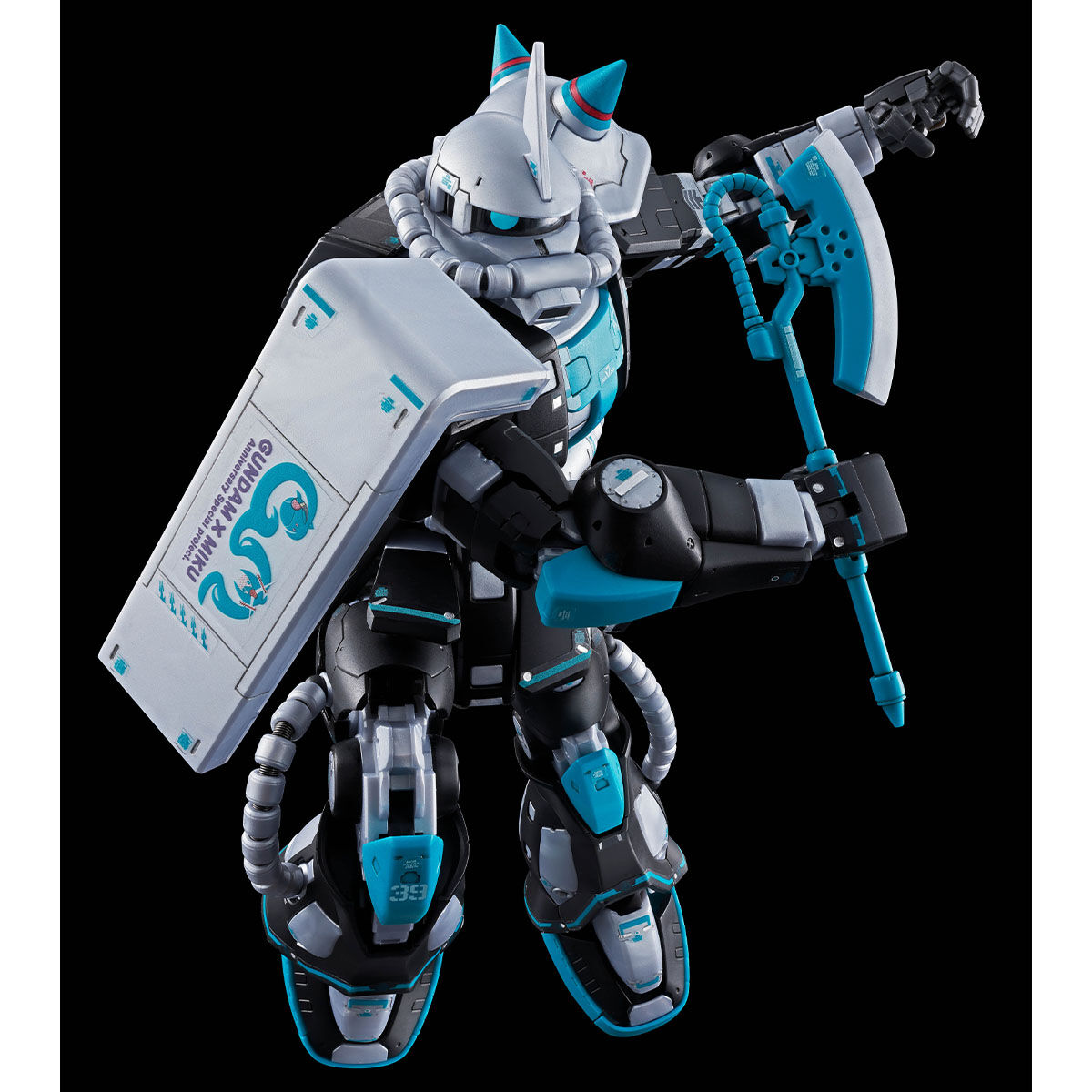 抽選販売】RG 1/144 MS-06S ザクII [初音ミクVer.]【再販】 | ガンダム