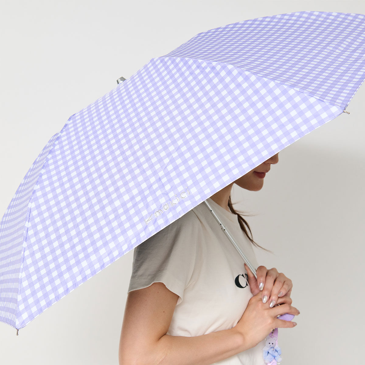 2次予約販売】晴雨兼用折りたたみ傘 くまきち【26年2月お届け予定