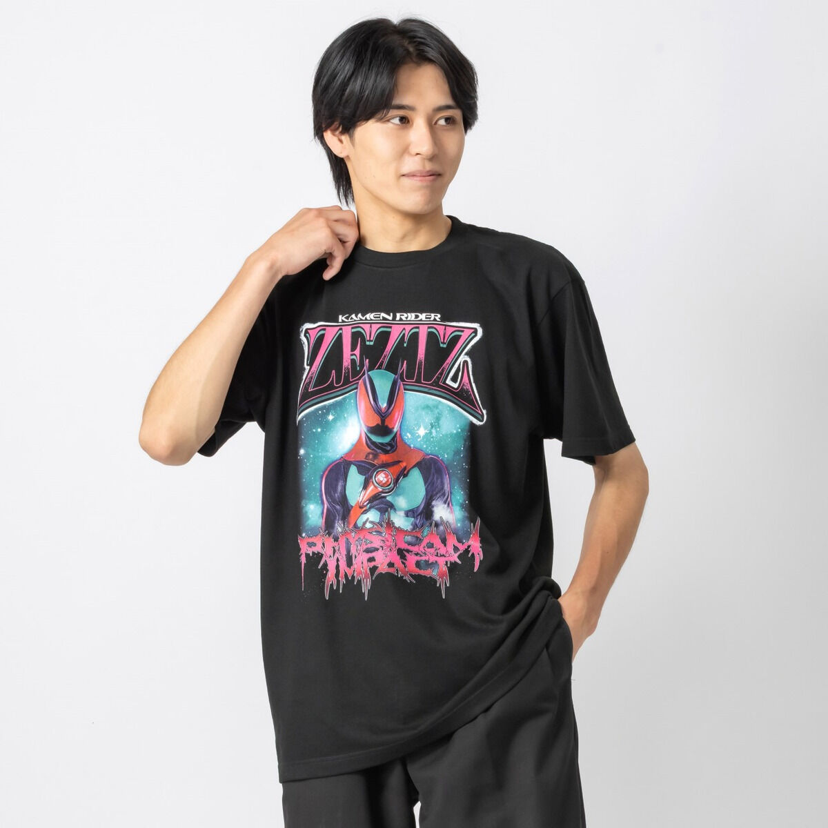 仮面ライダーゼッツ Tシャツ ナイトユニバース柄 | 仮面ライダーゼッツ