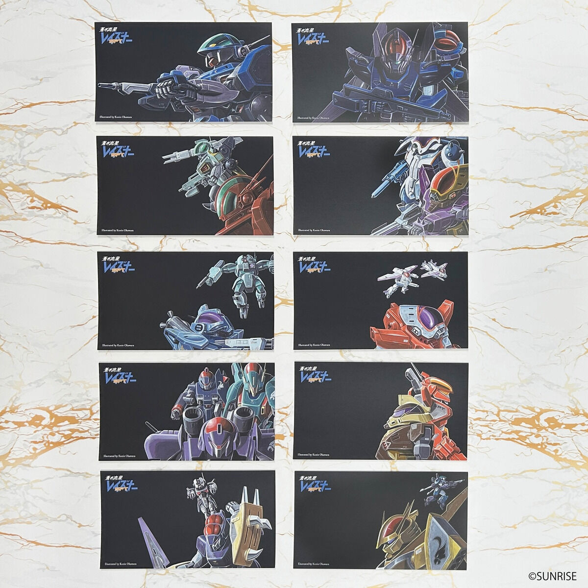 蒼き流星SPTレイズナー ポストカードセット【装甲騎兵ボトムズ 総合