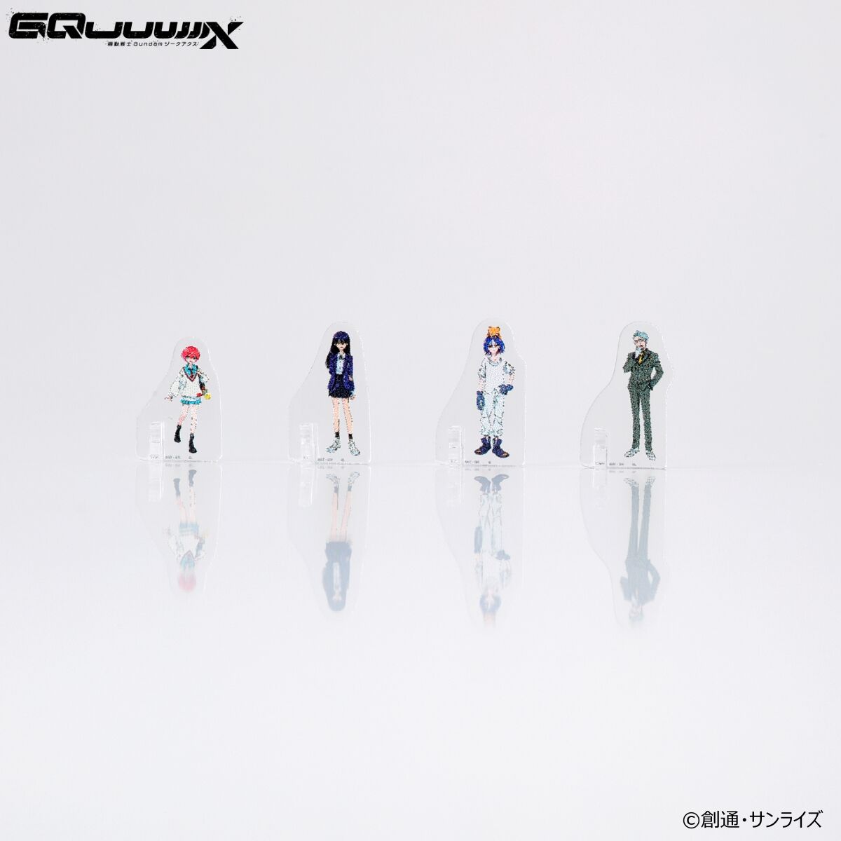 機動戦士Gundam GQuuuuuuX ミニアクシリーズ アクリルスタンド（4種