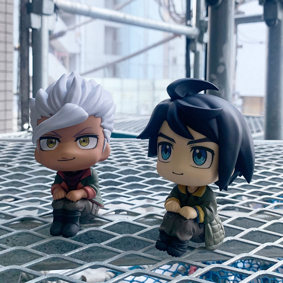 Look UP Mikazuki Augus + Orga Itsuka(Mobile Suit Gundam Iron-Blooded Orphans)