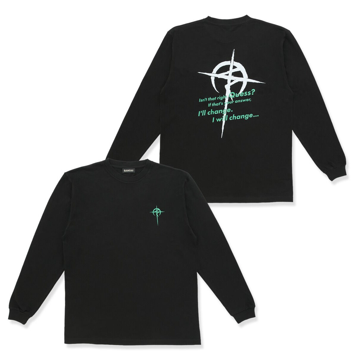 機動戦士ガンダム 閃光のハサウェイ ハサウェイセリフ長袖Tシャツ