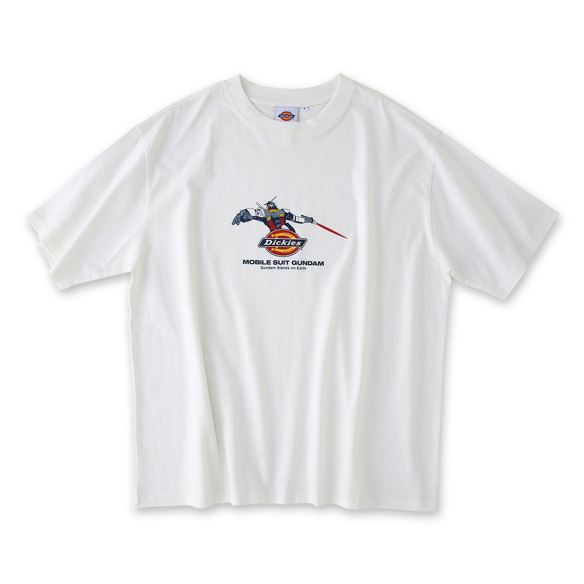 STRICT-G Dickies『機動戦士ガンダム』TシャツB ホワイト | 機動戦士