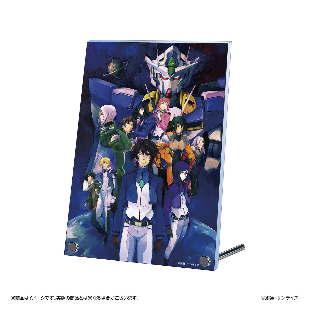 も*も様 シネマラリー ガンダム00 アクリルパネル 複製イラストセット 新品未 ガンダムシネマラリー feat. 閃光のハサウェイ アクリルパネル 「機動