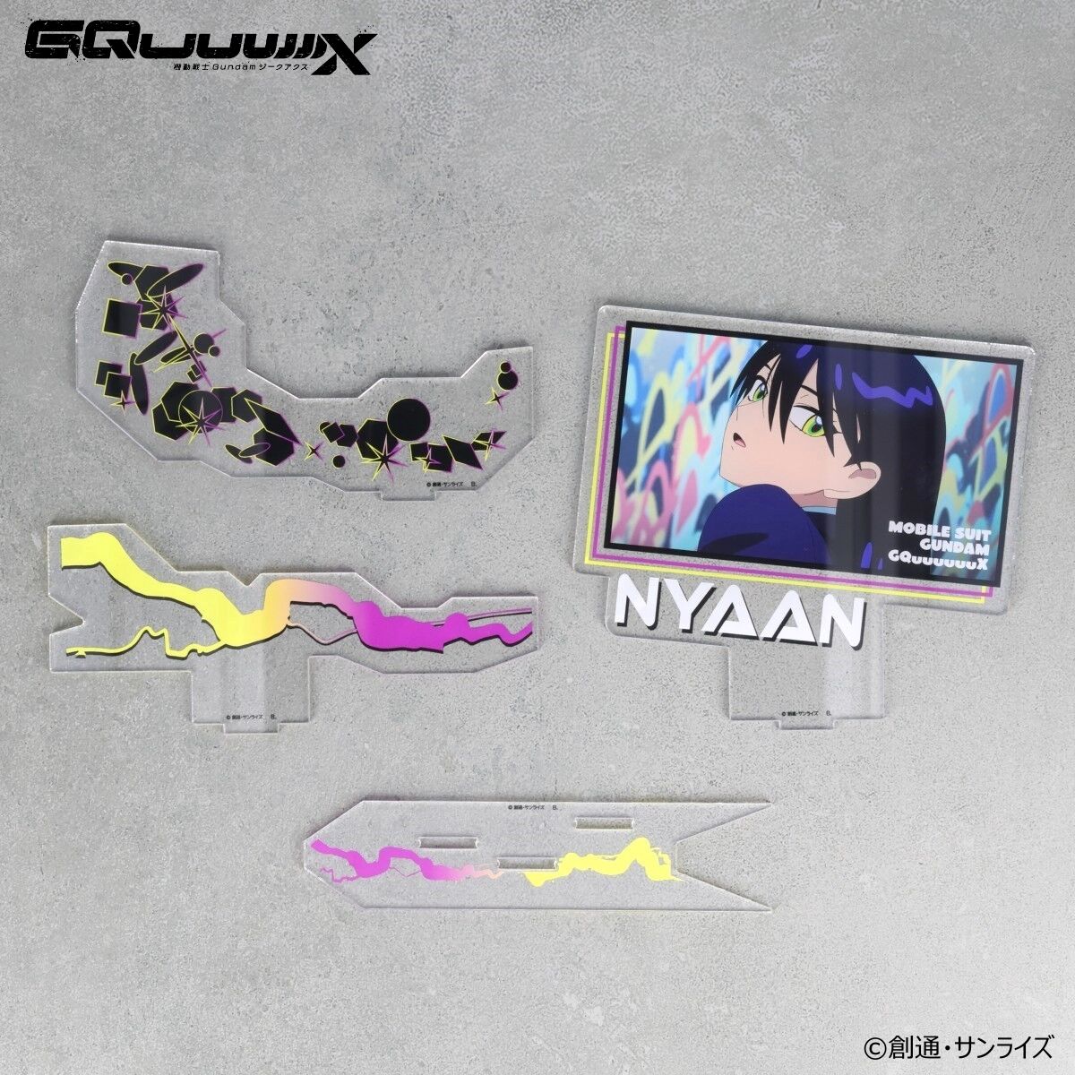 機動戦士Gundam GQuuuuuuX ペアアクリルスタンド アマテ・ユズリハ