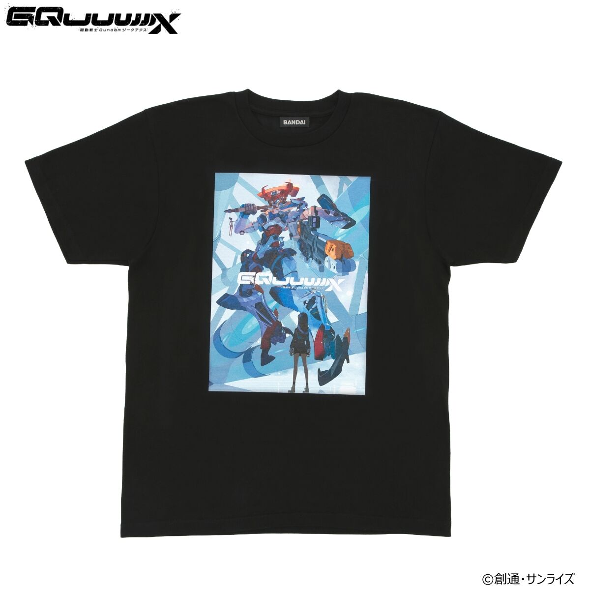 機動戦士Gundam GQuuuuuuX ティザービジュアル フルカラーTシャツ