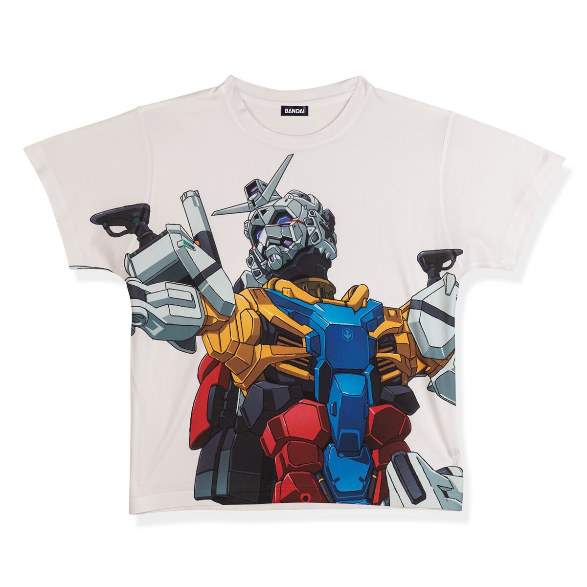 機動戦士Gundam GQuuuuuuX フルパネルTシャツ 白いガンダム【2026年2月