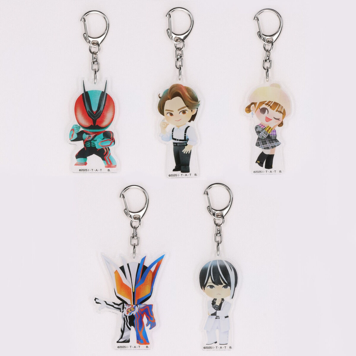 仮面ライダーゼッツ デフォルメ アクリルチャーム 5種 | 仮面ライダー