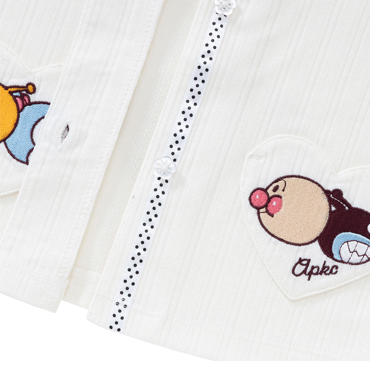 ❤︎ドキン❤︎ページ ハートポケット半袖カーディガン | それいけ！アンパンマン