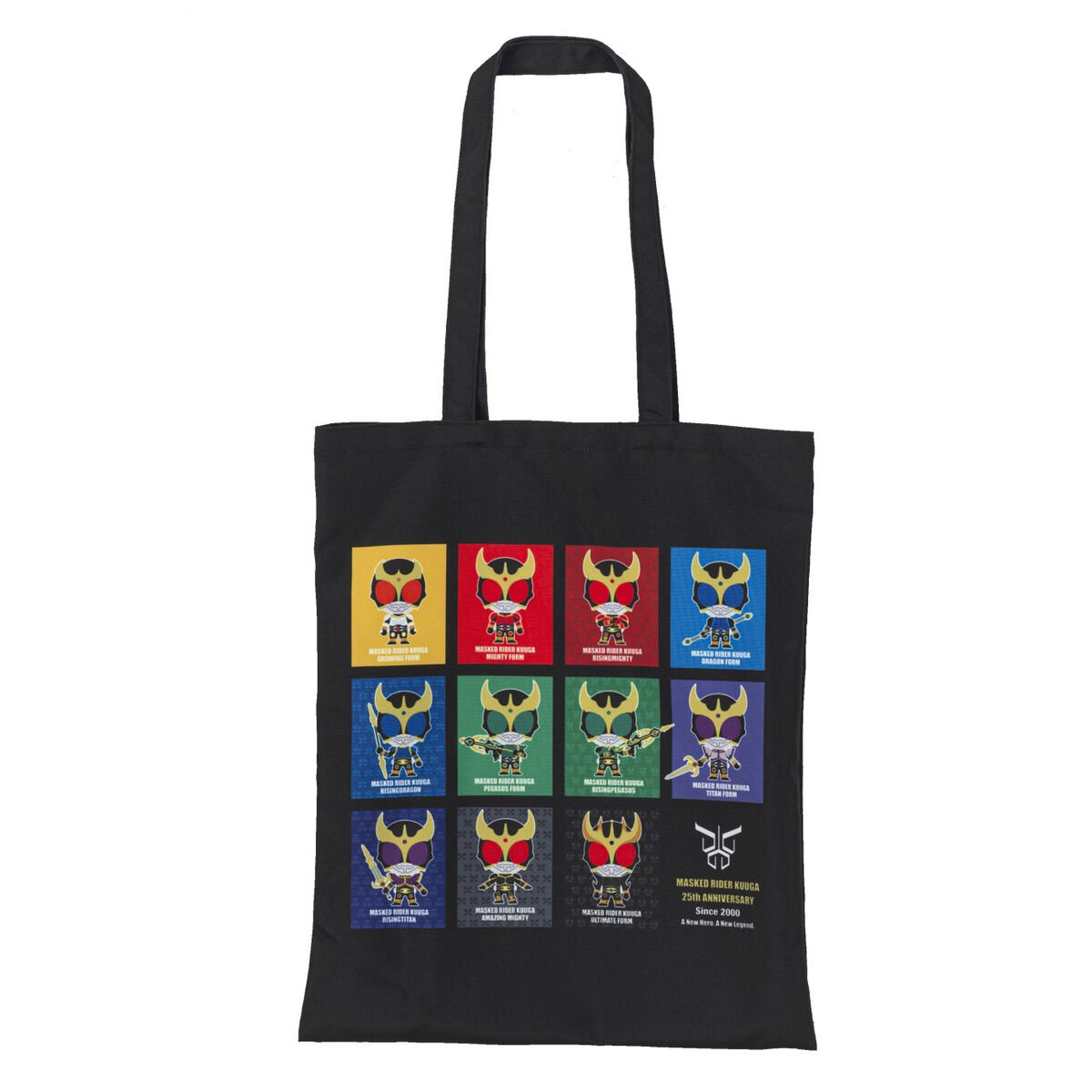 仮面ライダークウガ デフォルメ トートバッグ ヒーロー柄 | 仮面