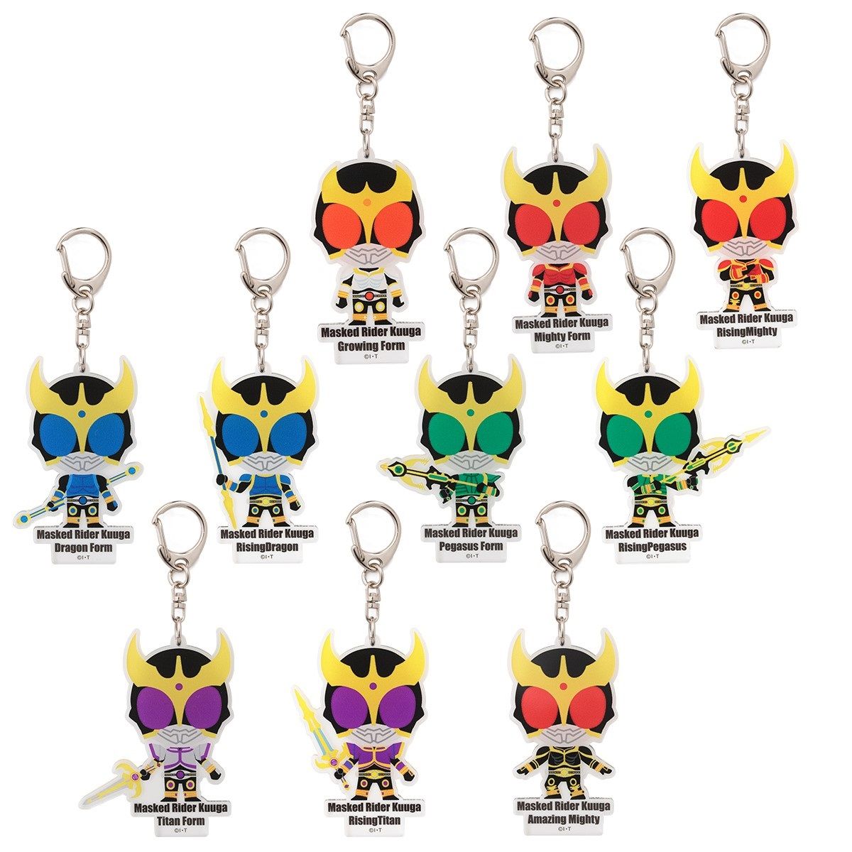 仮面ライダークウガ デフォルメ アクリルチャーム ヒーロー柄 | 仮面