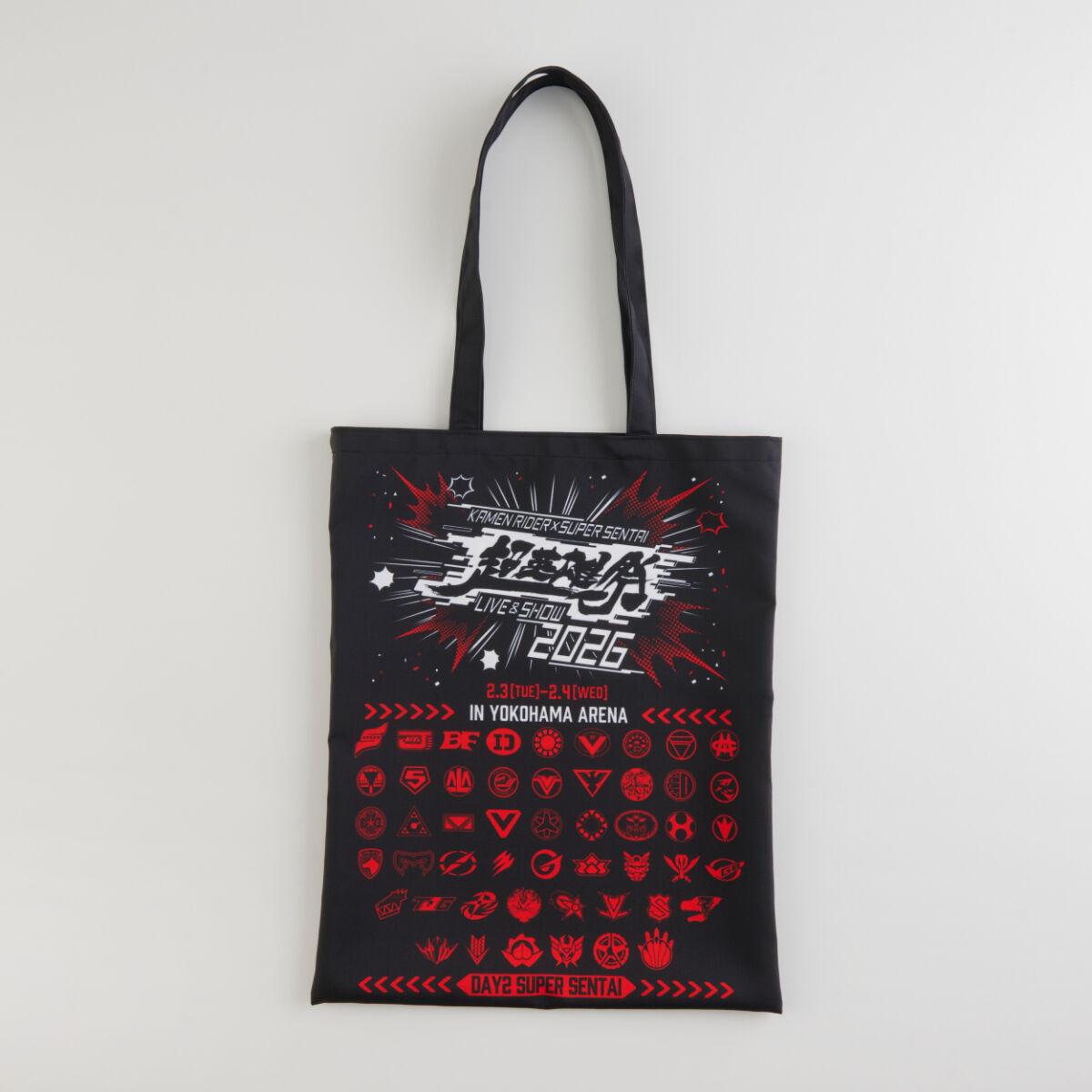 超英雄祭2026記念 スーパー戦隊シリーズ トートバッグ | 爆上戦隊