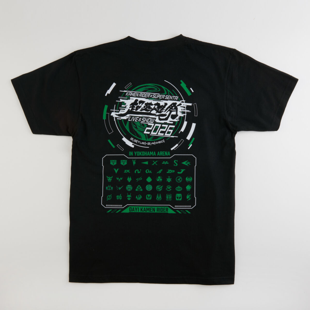 超英雄祭2026記念 仮面ライダーシリーズ Tシャツ | 仮面ライダーゼッツ