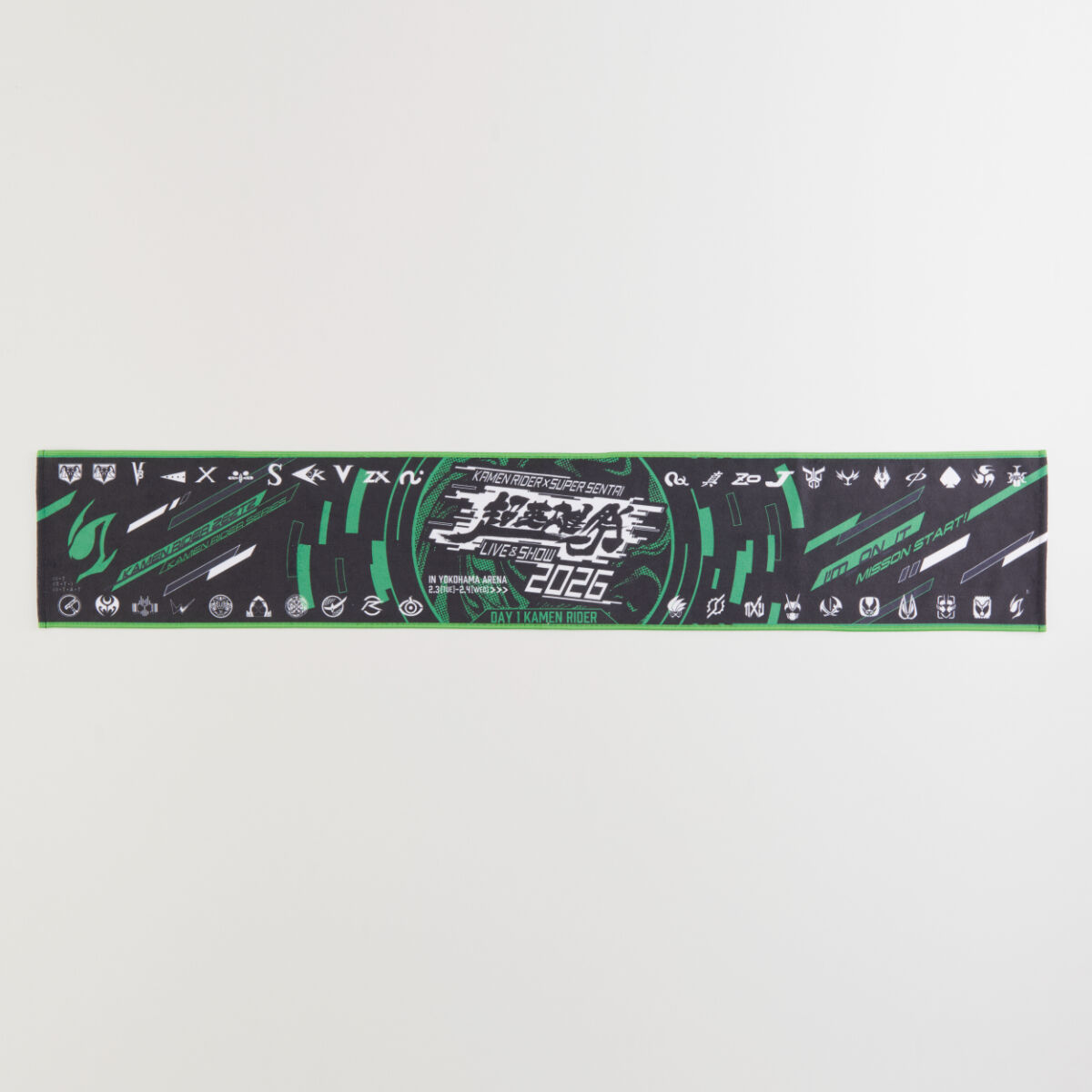超英雄祭2026記念 仮面ライダーシリーズ マフラータオル | 仮面