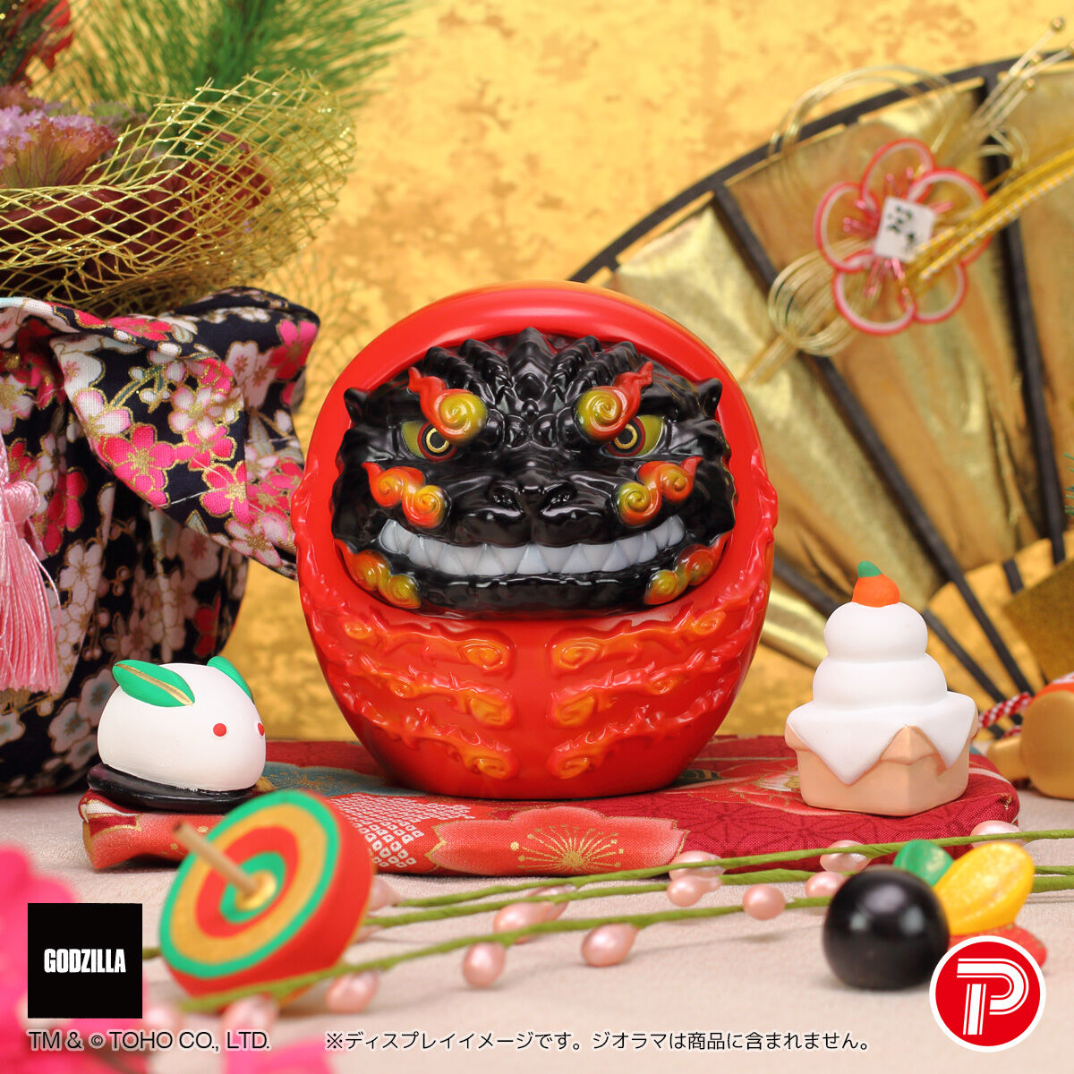 GVA 達磨GODZILLA ゴジラ(1995) 赤（Frog Tree） | ゴジラシリーズ