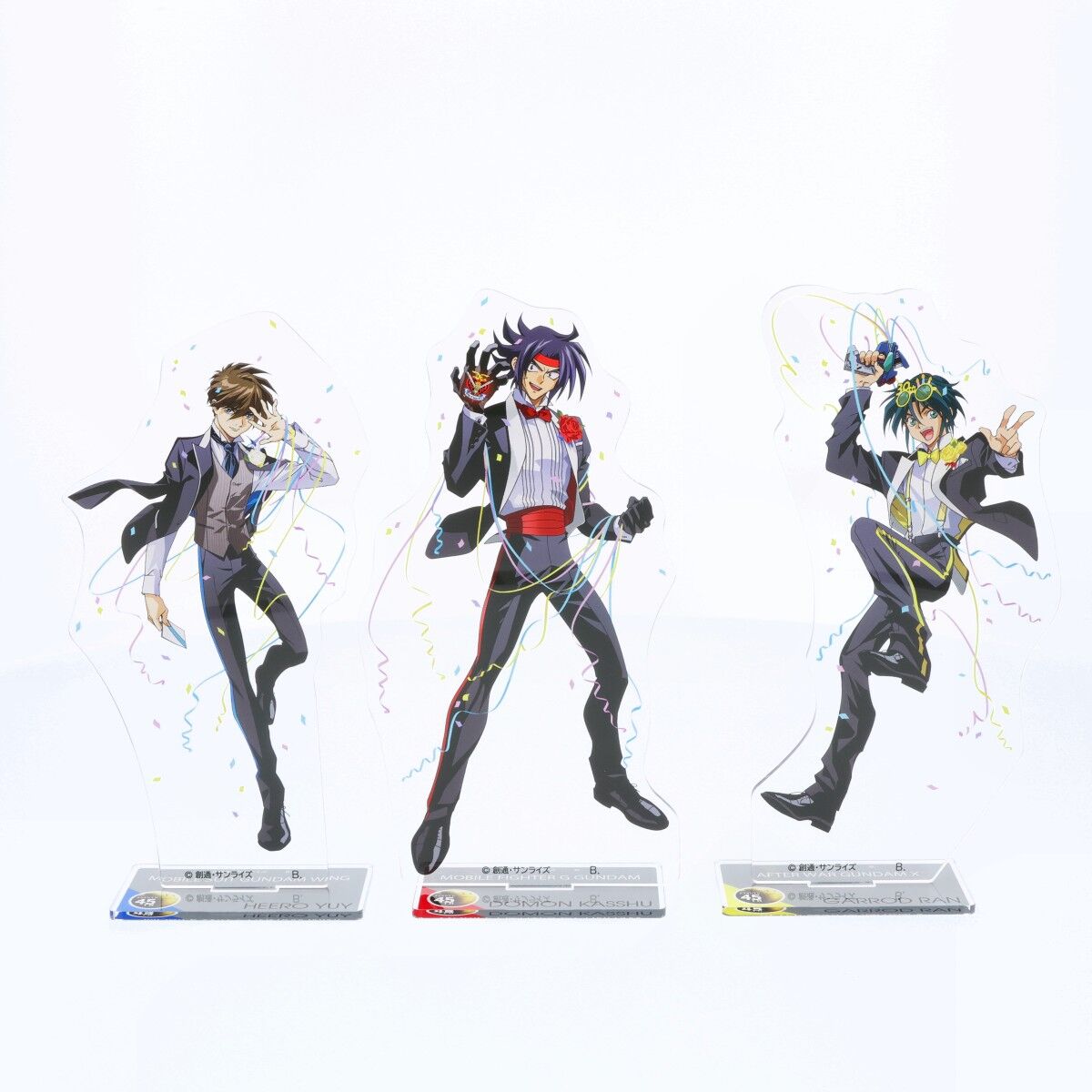 ガンダムGWX 周年イラスト ビッグアクリルスタンド （全3種） 【2026年