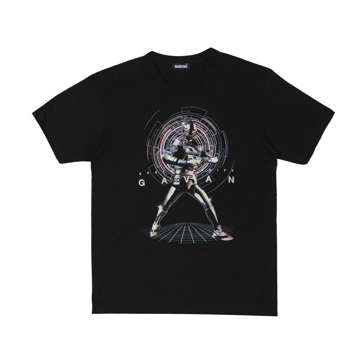 東映ヒーローTシャツ 宇宙刑事ギャバン サイバー柄 | 仮面ライダー