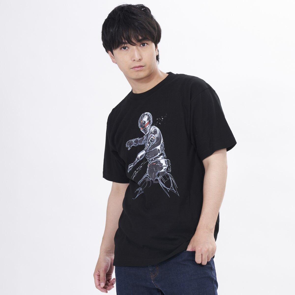 東映ヒーローTシャツ 宇宙刑事ギャバン ペンタッチ | 仮面ライダー