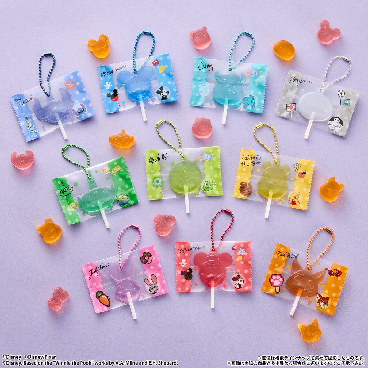 Disney Characters キャンディチャームズ グミ(12個入) | ディズニー