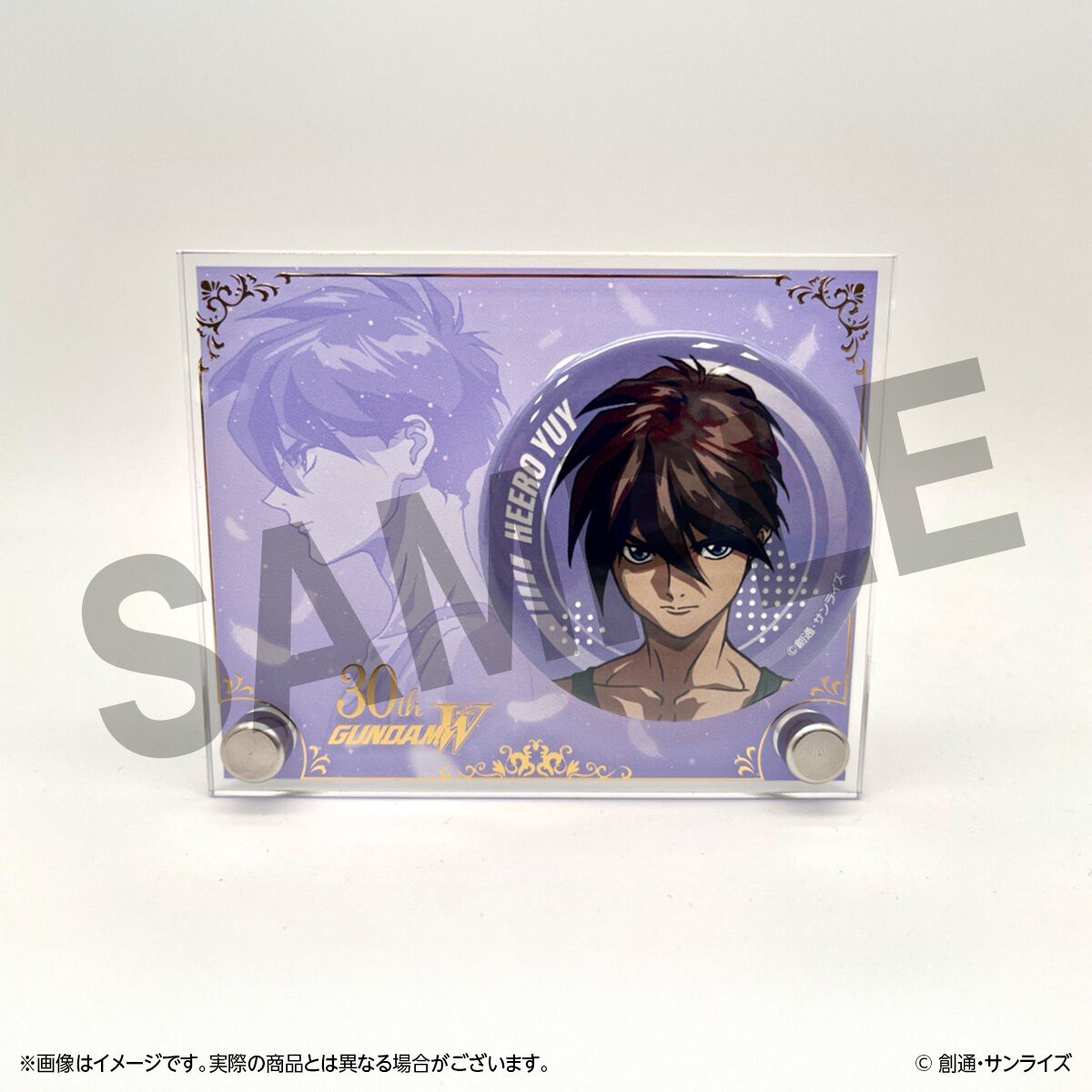 新機動戦記ガンダムW&Endless Waltz』 缶バッジアクリルスタンド（全5