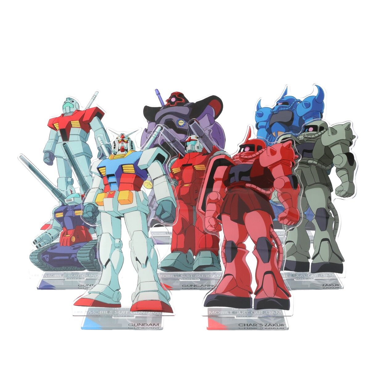 機動戦士ガンダム MSイラスト ビッグアクリルスタンド（全8種） | 機動