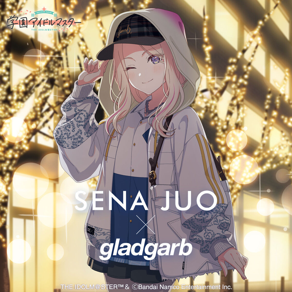 学園アイドルマスター×gladgarb Tiny Ambition Hoodie | 『アイドル