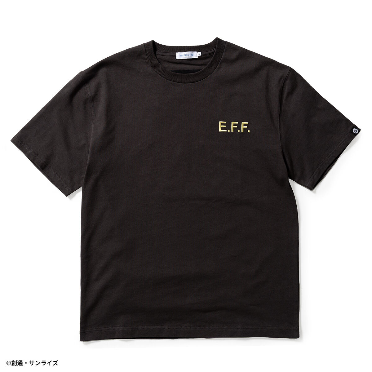 STRICT-G ガンダム 閃光のハサウェイ　Tシャツ　XXLサイズ　ブラック STRICT-G『機動戦士ガンダム 閃光のハサウェイ』刺繍Tシャツ