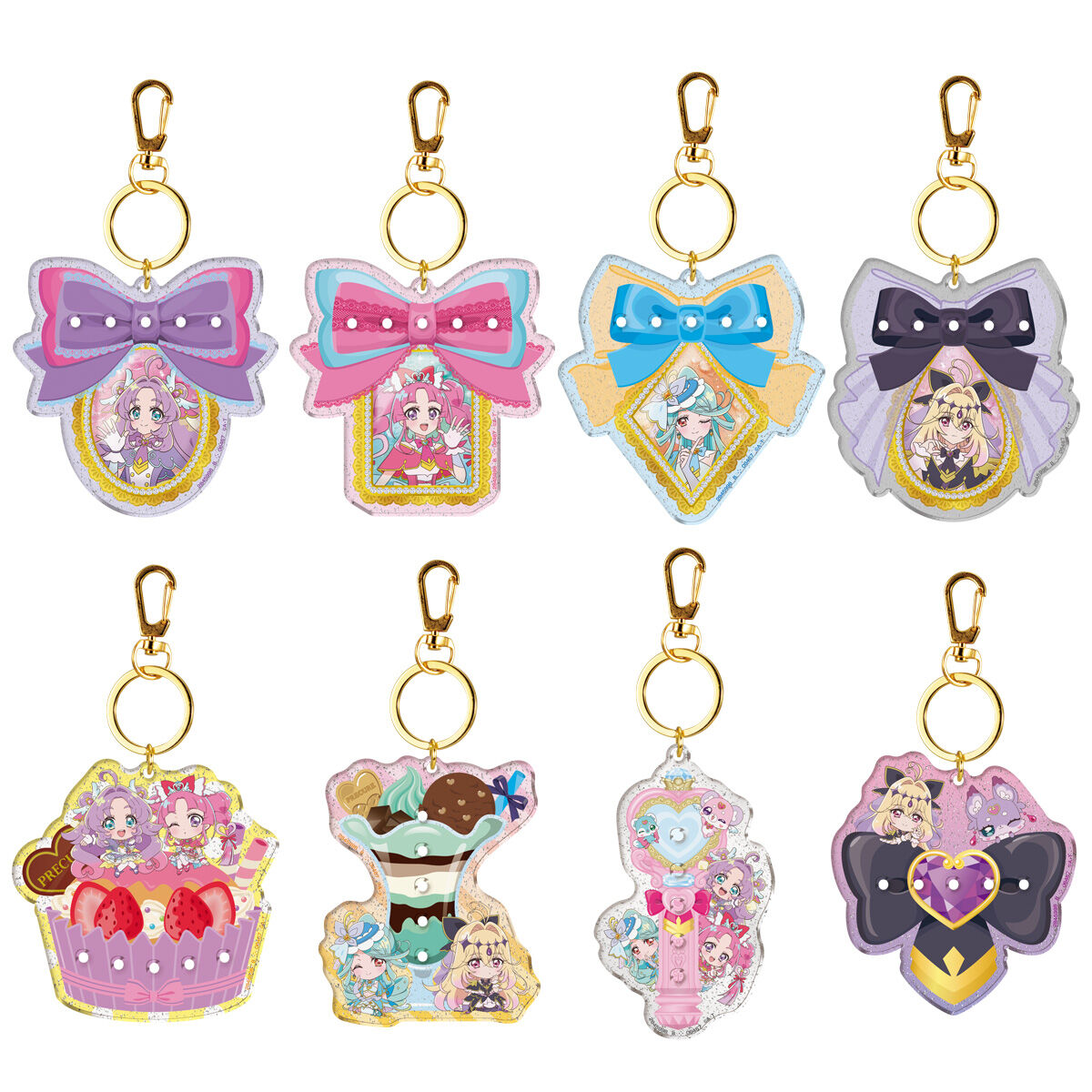 名探偵プリキュア！パチパチプリキュアデコネーム(12個入