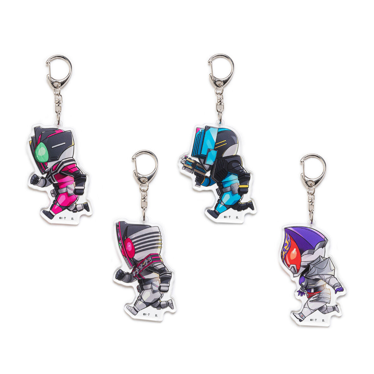 仮面ライダーディケイド 走るデフォルメシリーズ アクリルキーホルダー