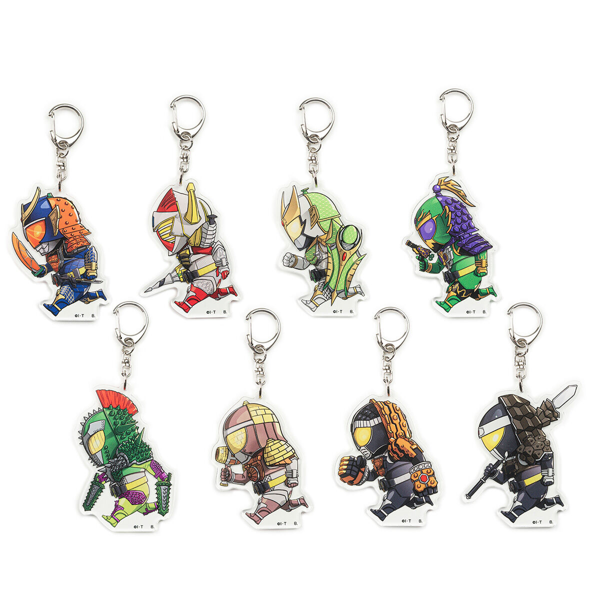 仮面ライダー鎧武 走るデフォルメシリーズアクリルキーホルダー（全8種