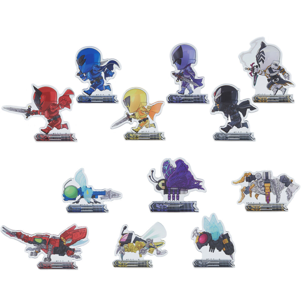 王様戦隊キングオージャー 走るデフォルメシリーズ アクリルスタンド