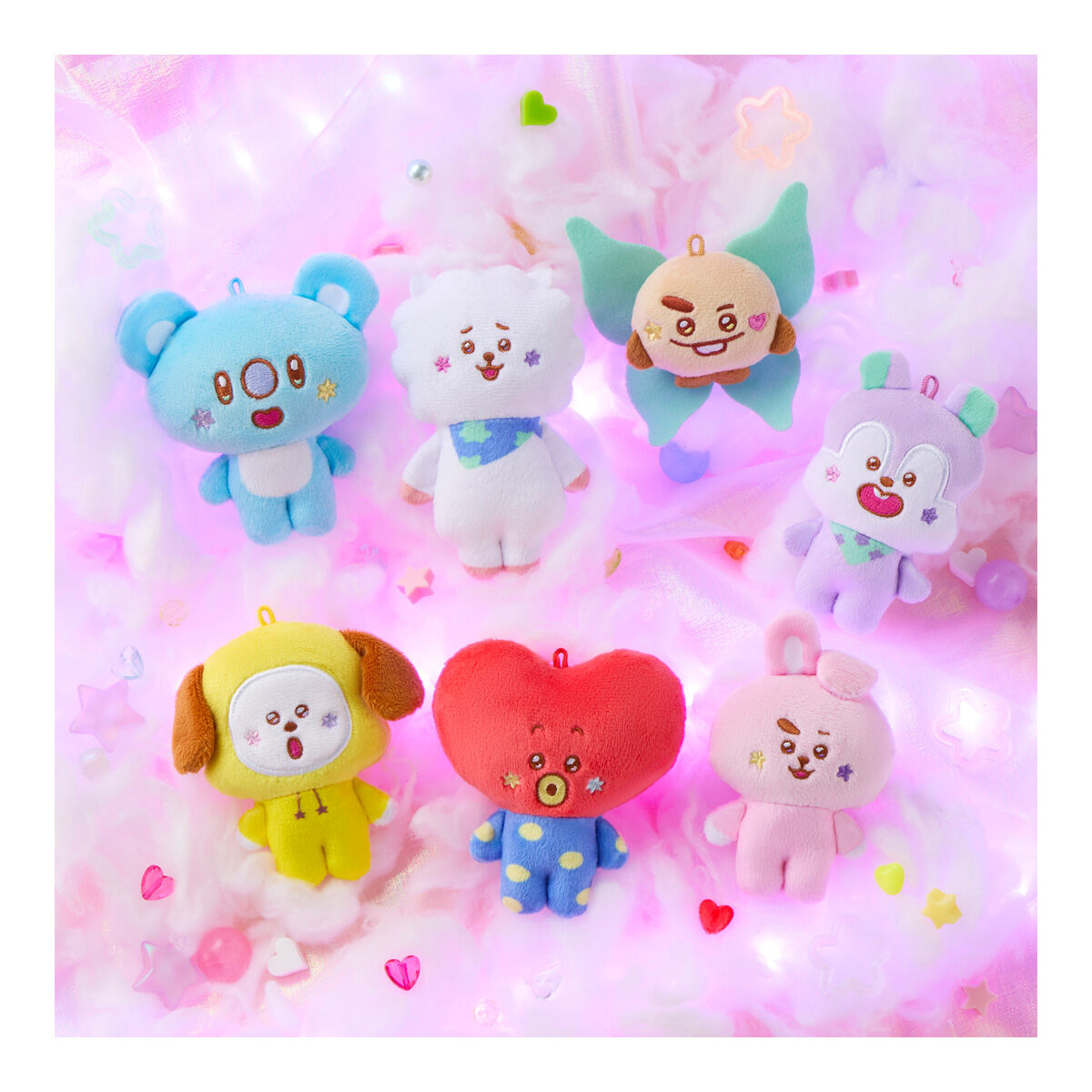 BTS BT21 ふわふわマスコット　1BOX 10個入り BT21 Fuwa Fuwa Mascot☆4(10個入) | BT21 フィギュア | アニメ