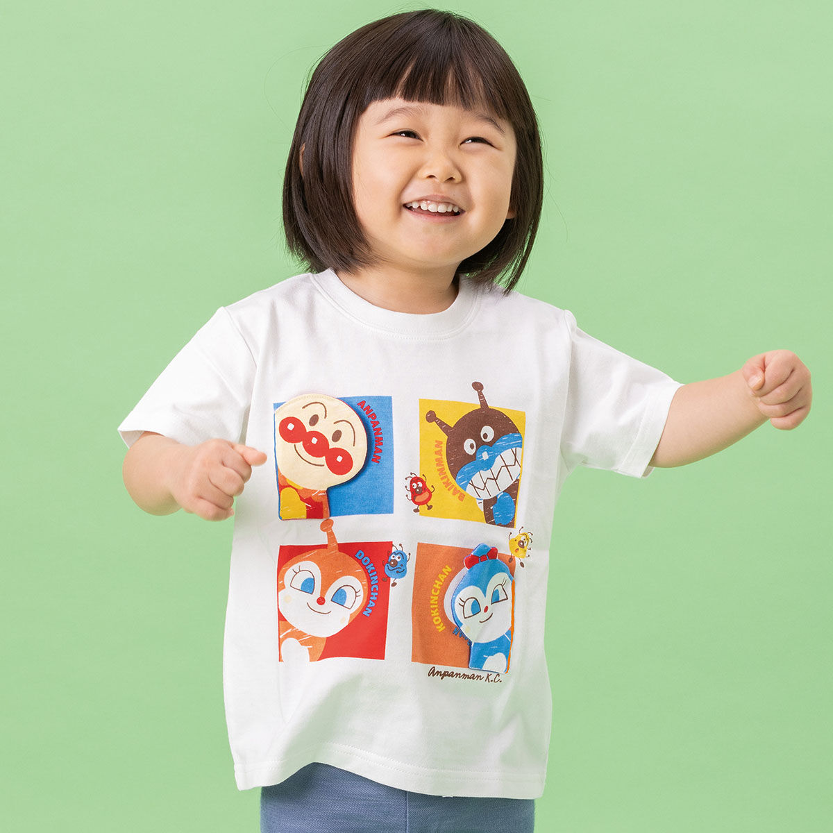 めくれる！ひょこっとTシャツ | それいけ！アンパンマン ファッション 