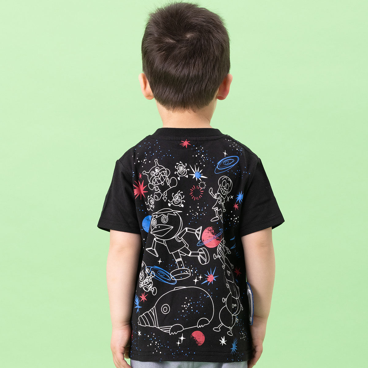 だだんだん足ぶらぶらTシャツ | それいけ！アンパンマン ファッション