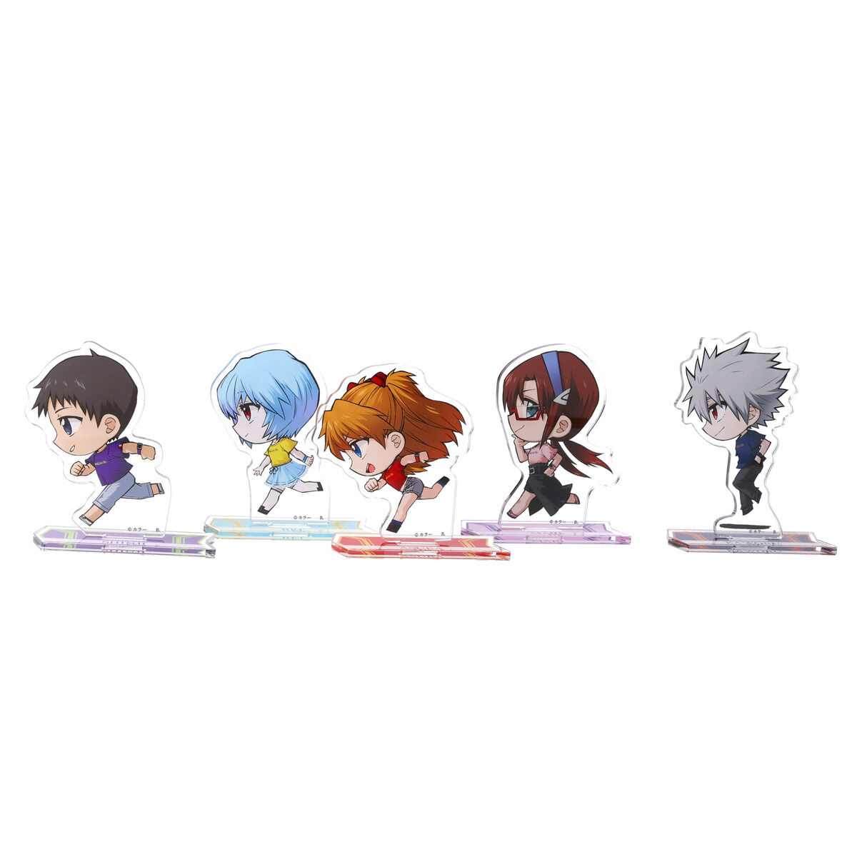 ヱヴァンゲリヲン新劇場版 走るデフォルメシリーズ アクリルスタンド