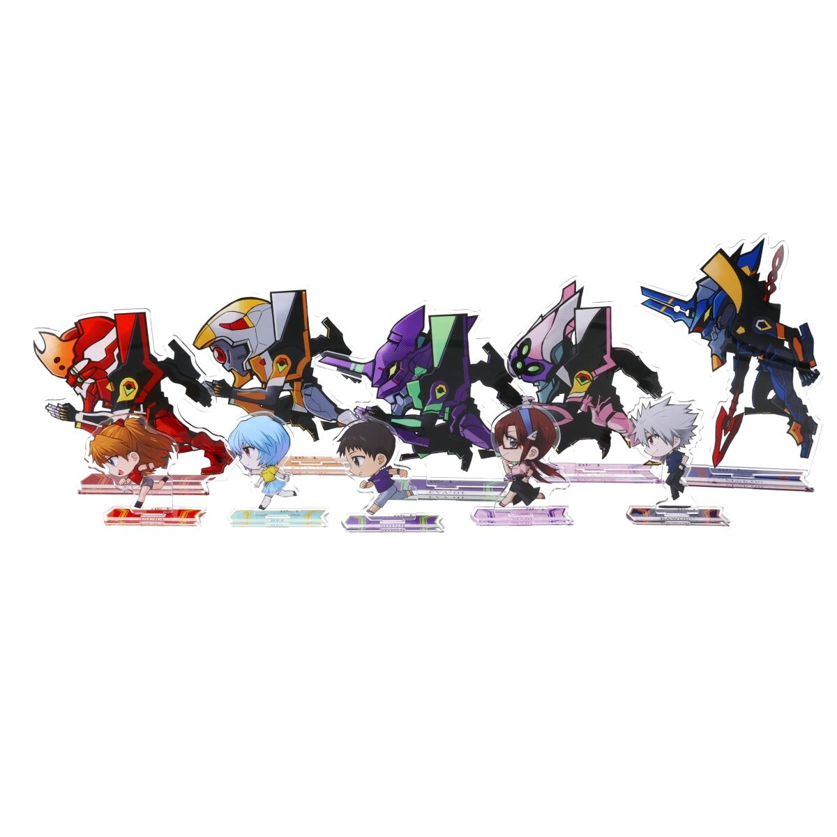 ヱヴァンゲリヲン新劇場版 走るデフォルメシリーズ アクリルスタンド