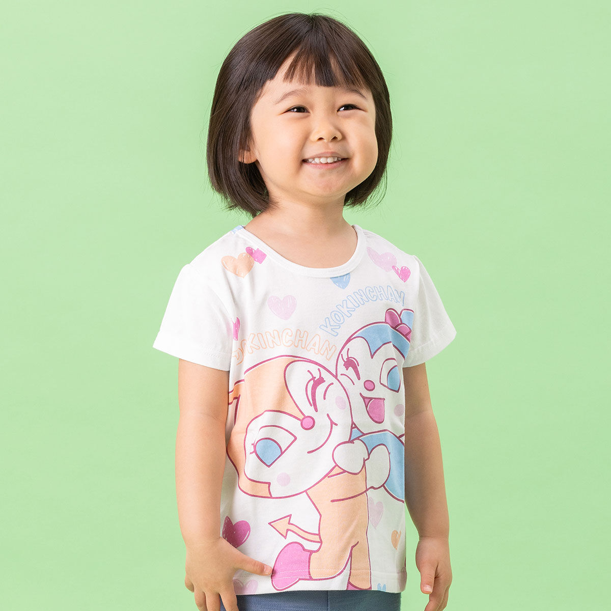 ドキンちゃん コキンちゃんむぎゅっとなかよしTシャツ | それいけ 