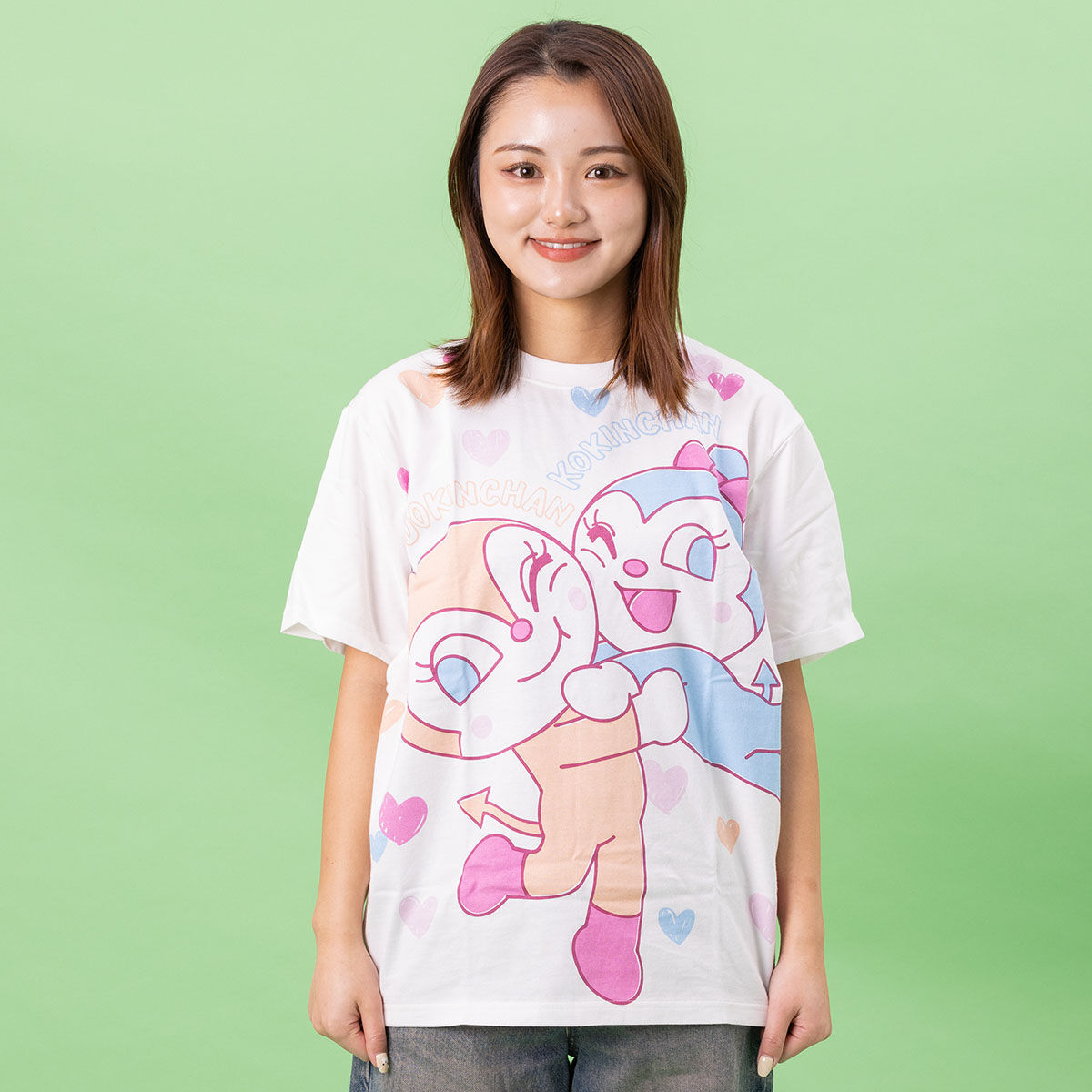 ドキンちゃん コキンちゃんむぎゅっとなかよしTシャツ 大人 | それいけ