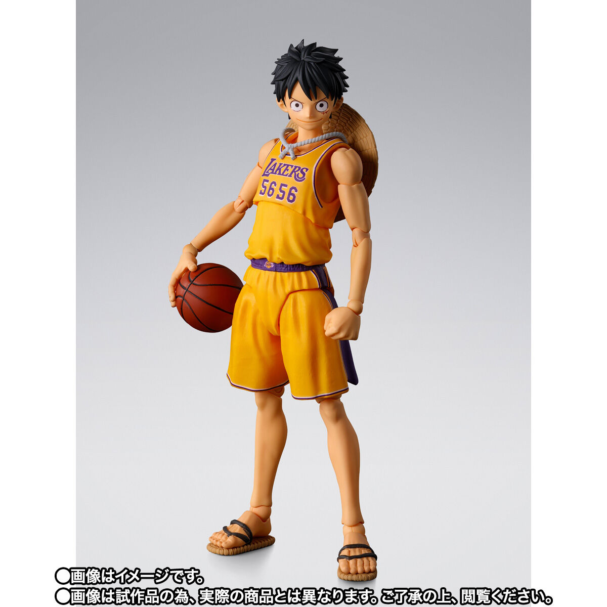 S.H.Figuarts ONE PIECE×NBA モンキー・D・ルフィ -LOS ANGELES LAKERS