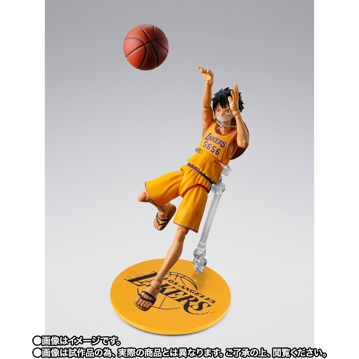S.H.Figuarts ONE PIECE×NBA モンキー・D・ルフィ -LOS ANGELES LAKERS