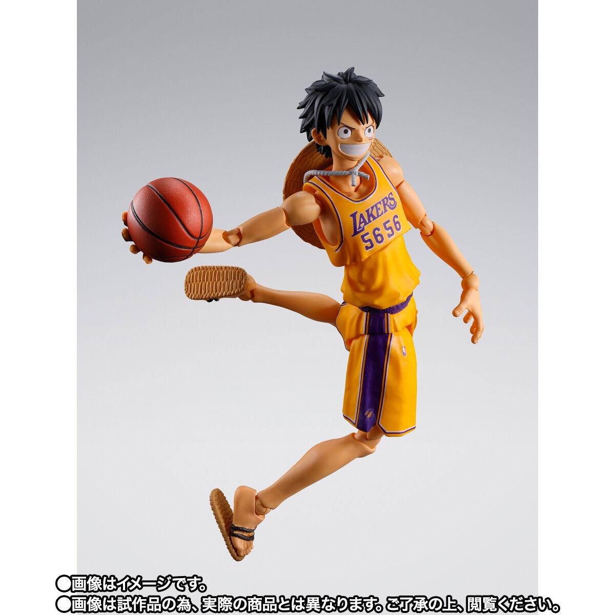 S.H.Figuarts ONE PIECE×NBA モンキー・D・ルフィ -LOS ANGELES LAKERS