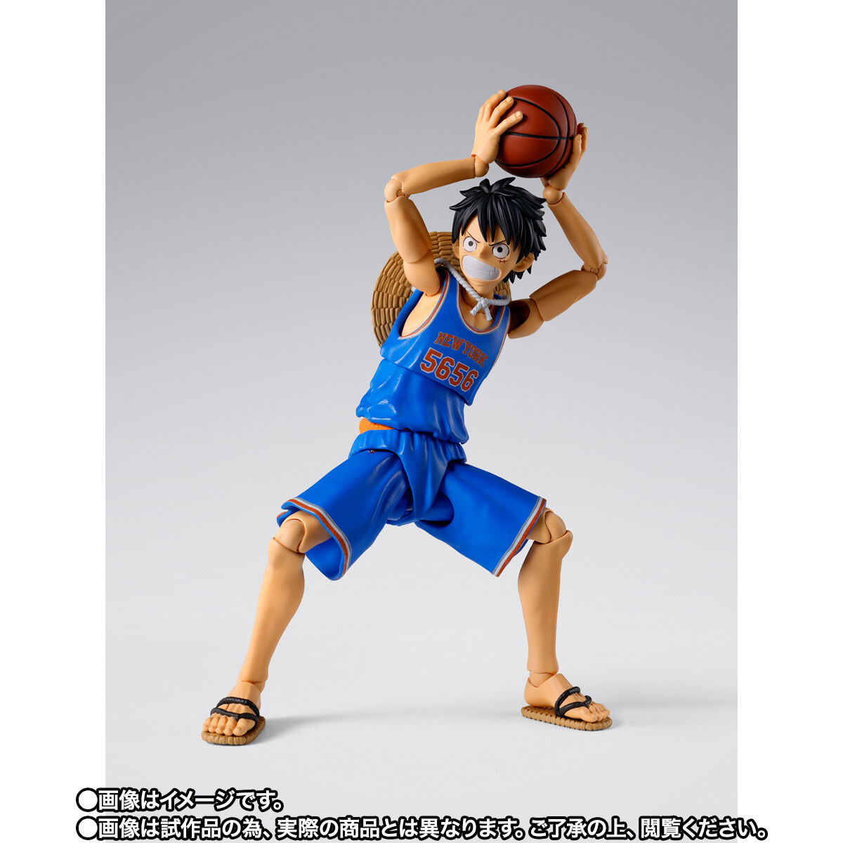 新品 NBA ルフィ ワンピース コラボフィギュア 5体セット NBA docomo | ONE PIECE×NBAのコラボフィギュアが登場…BANDAI SPIRITS