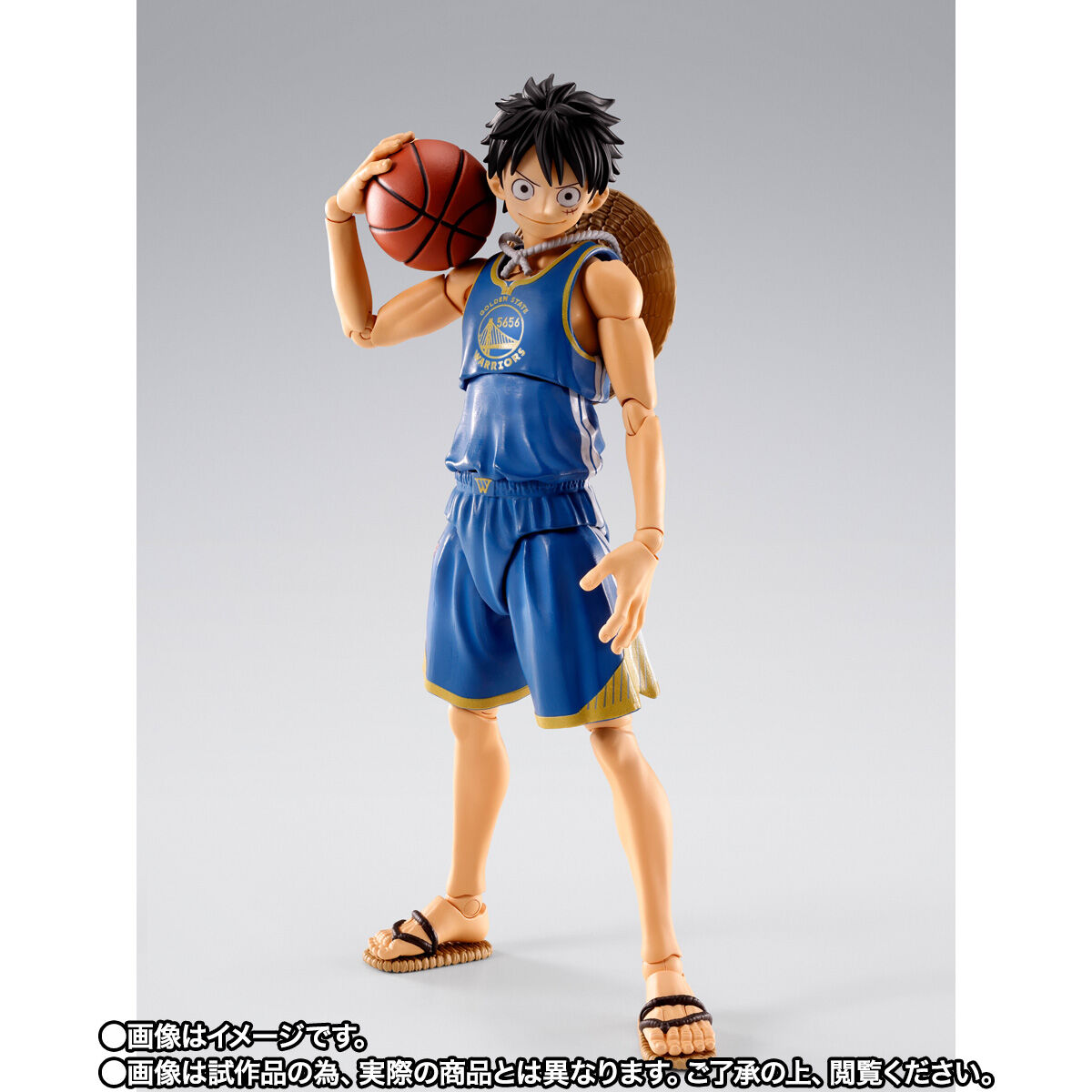 S.H.Figuarts ONE PIECE×NBA モンキー・D・ルフィ -GOLDEN STATE