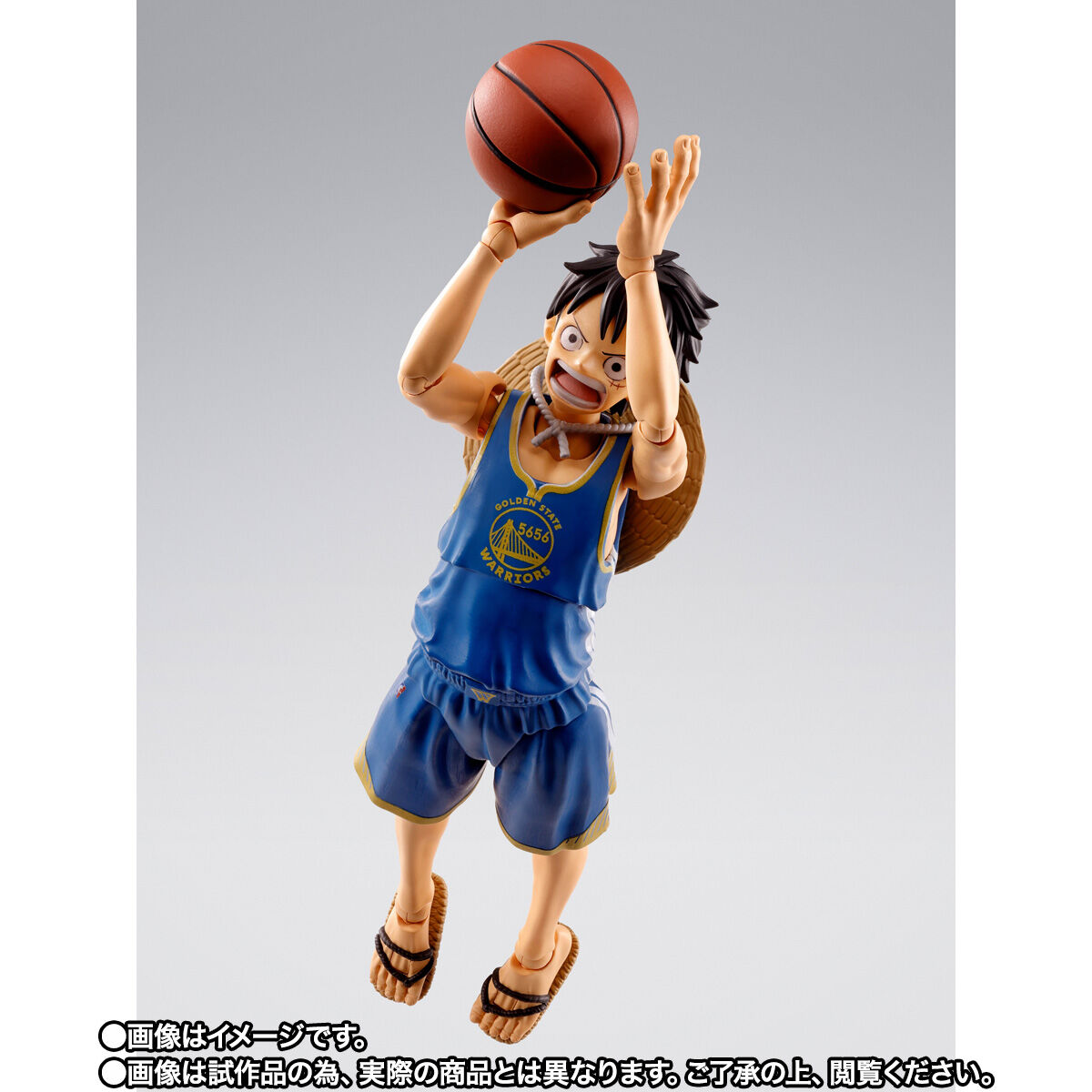 S.H.Figuarts ONE PIECE×NBA モンキー・D・ルフィ -GOLDEN STATE