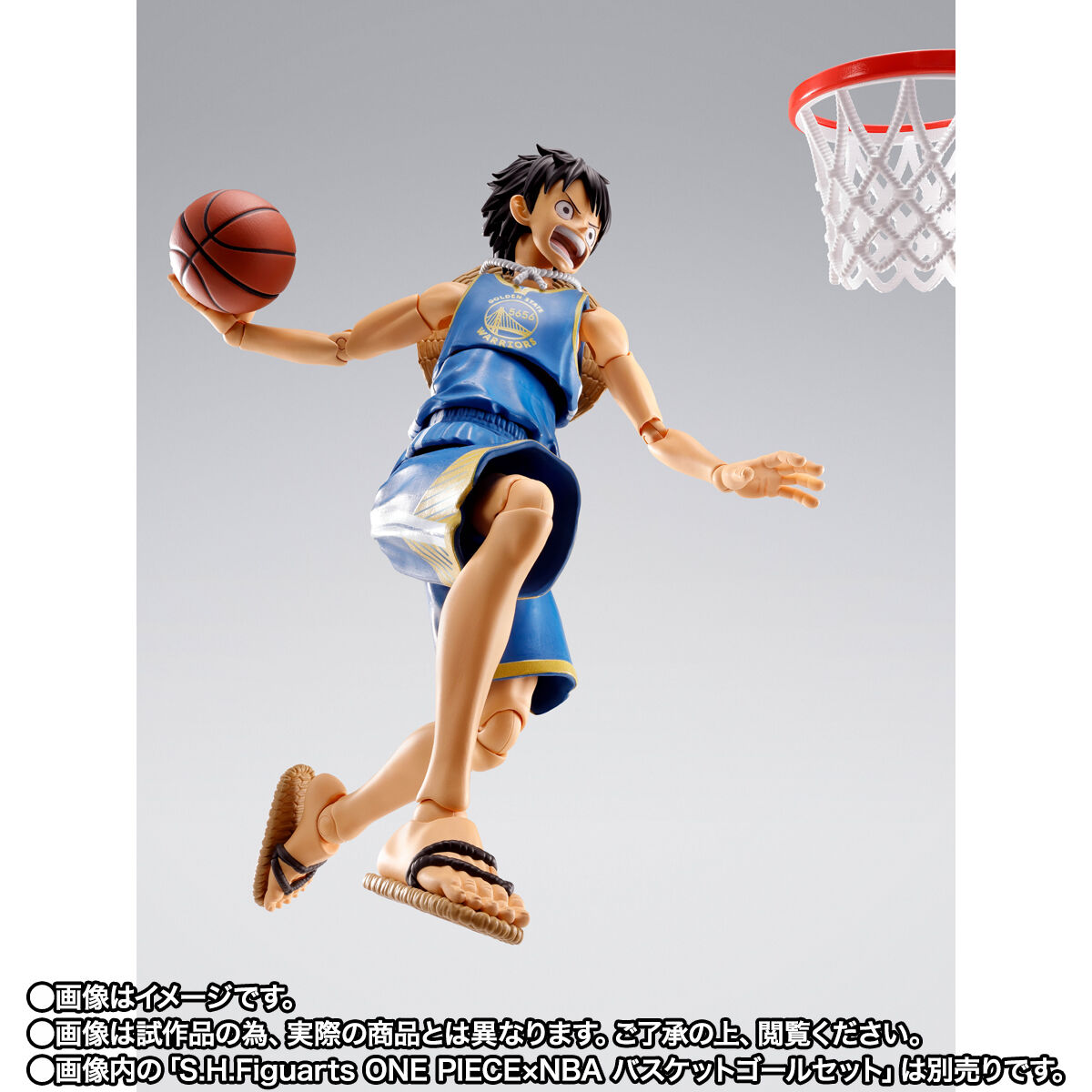 S.H.Figuarts ONE PIECE×NBA モンキー・D・ルフィ -GOLDEN STATE
