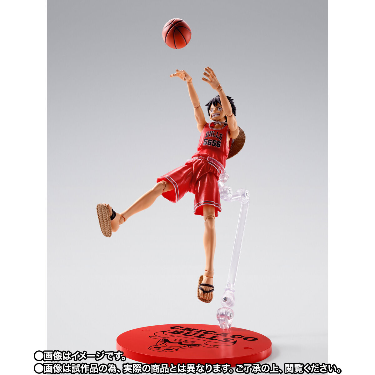 S.H.Figuarts ONE PIECE×NBA モンキー・D・ルフィ -CHICAGO BULLS ver