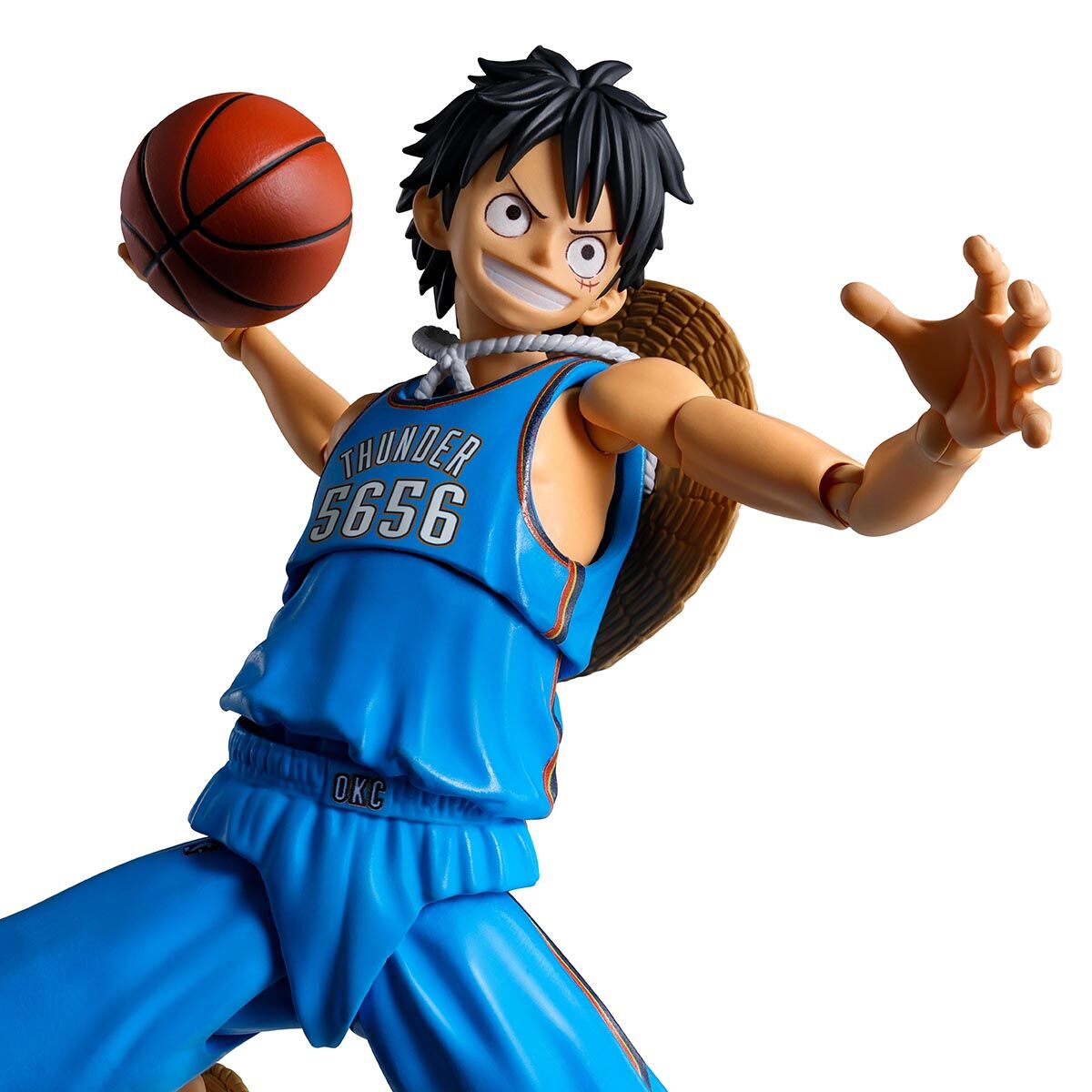 【新品未開封】ONE PIECE NBA バスケ　ルフィ ワンピース S.H.Figuarts ONE PIECE×NBA モンキー・D・ルフィ -NEW YORK KNICKS