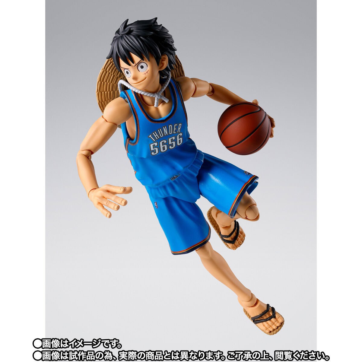 S.H.Figuarts ONE PIECE×NBA モンキー・D・ルフィ -OKLAHOMA CITY